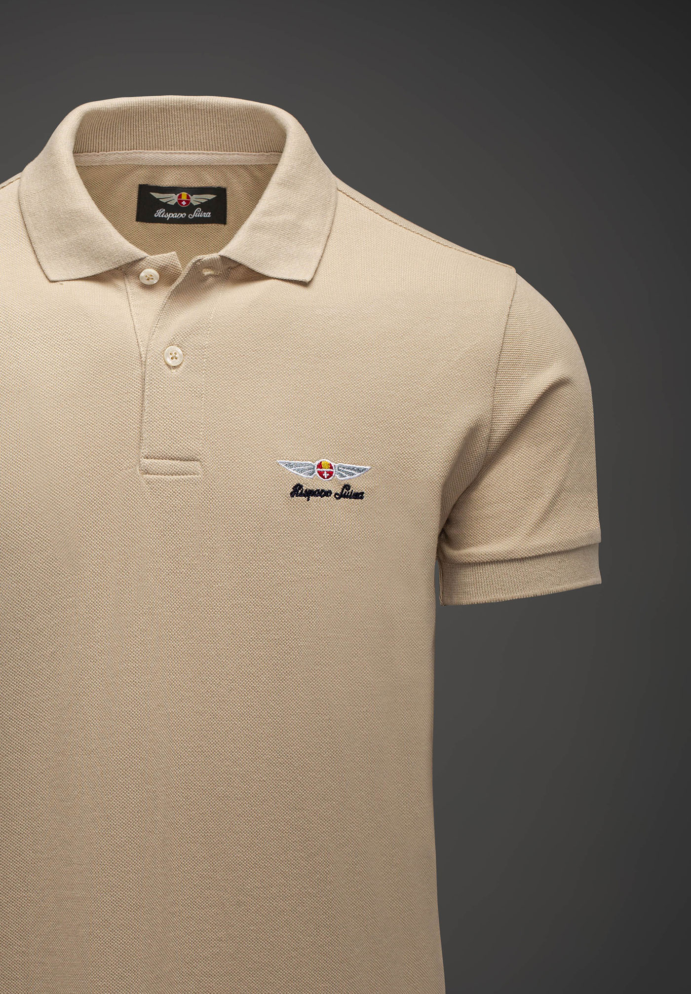 Polo Algodón – Beige